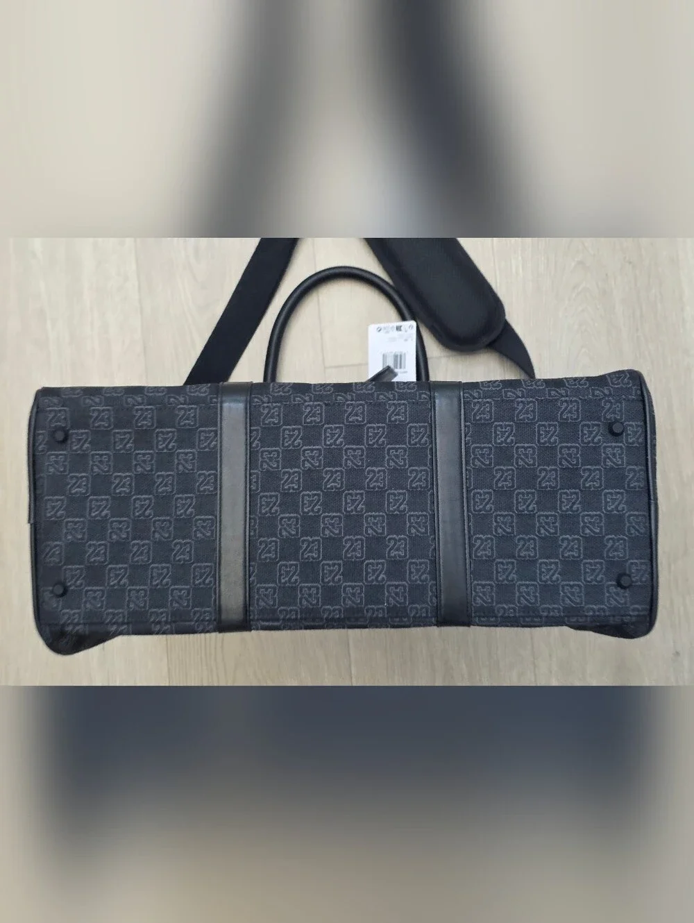 Nike Jordan Monogram Champion Luxury 25L Travel Duffle Bag MM9157-023 Size M NWT